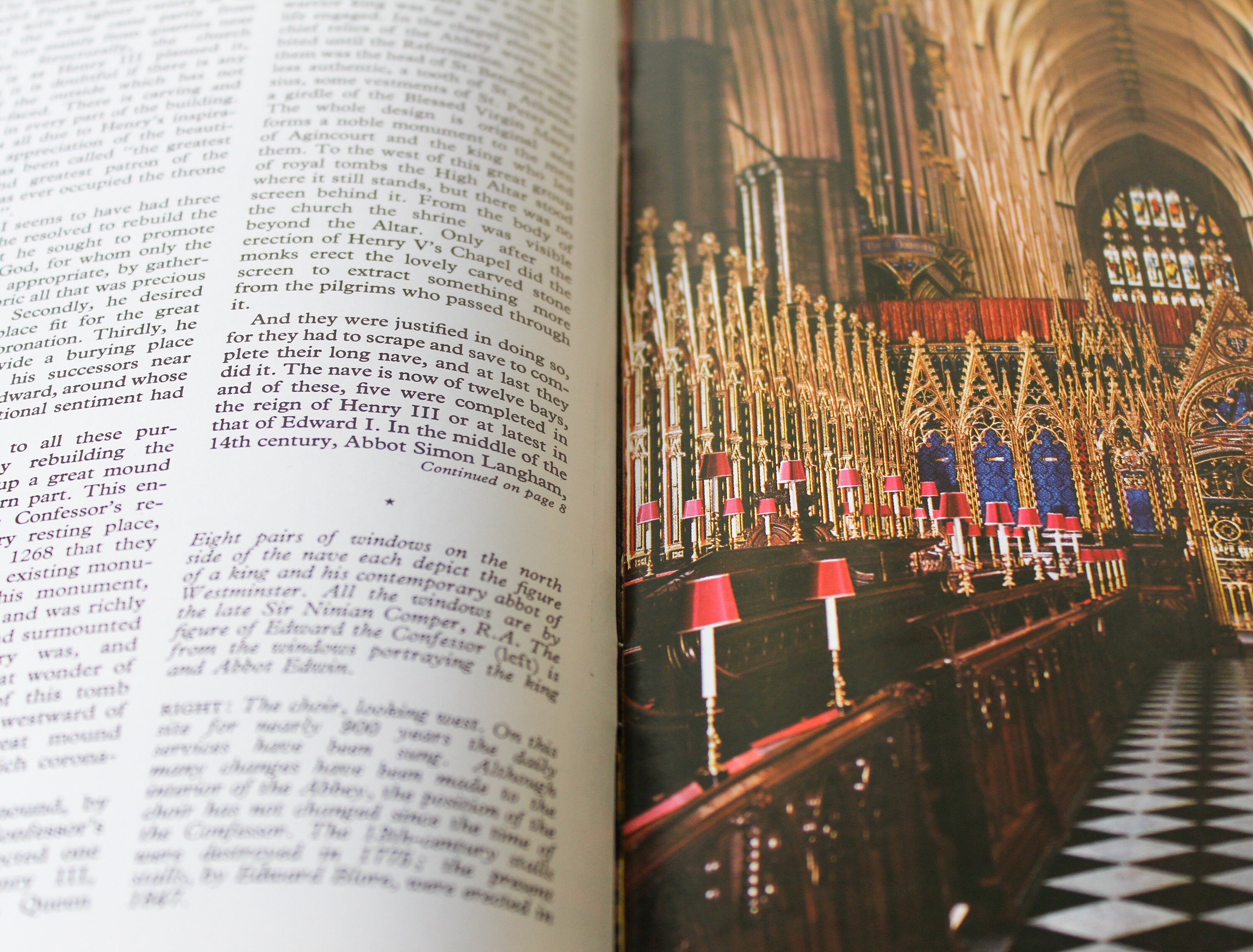 Vintage Westminster Abbey Souvenir Booklet Travel Guide 1972
