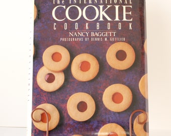 Livro de receitas de biscoitos vintage de 1988 por Nancy Baggett