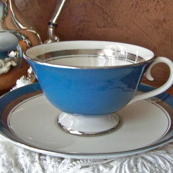 Vintage Teacup and Saucer Flintridge China