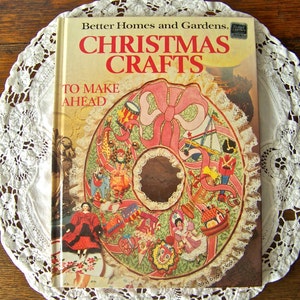 Christmas Crafts Book Crochet Ornaments Better Homes and Gardens 1984