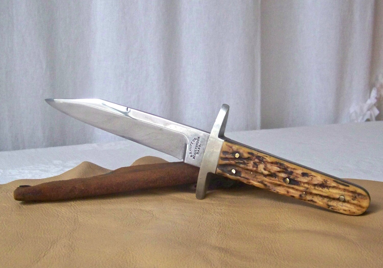 Antique Hunting Knife B. B. Knife Company Circa 18981902 Etsy