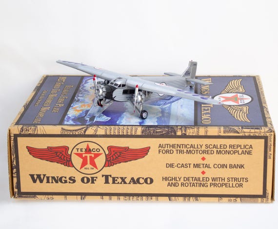 Vintage Texaco's First Plane 7th in the Series - Etsy Israel