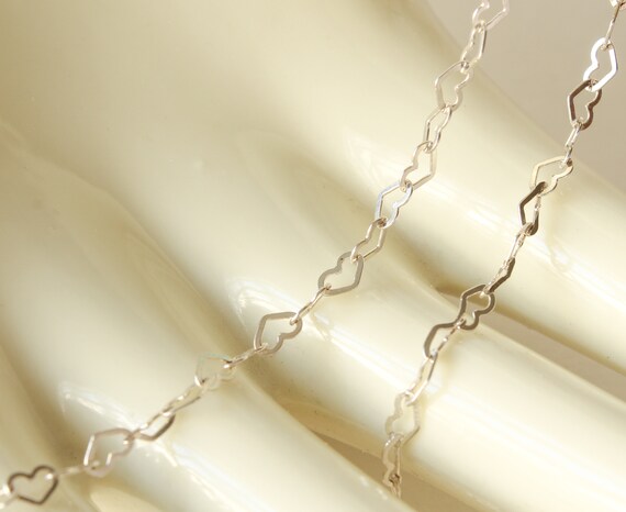 選ぶなら Hearts Sterling Vintage Link Hallmarked Inch 10 Bracelet アクセサリー