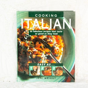 Vintage Italian Cookbook Easy Fresh And Flavorful