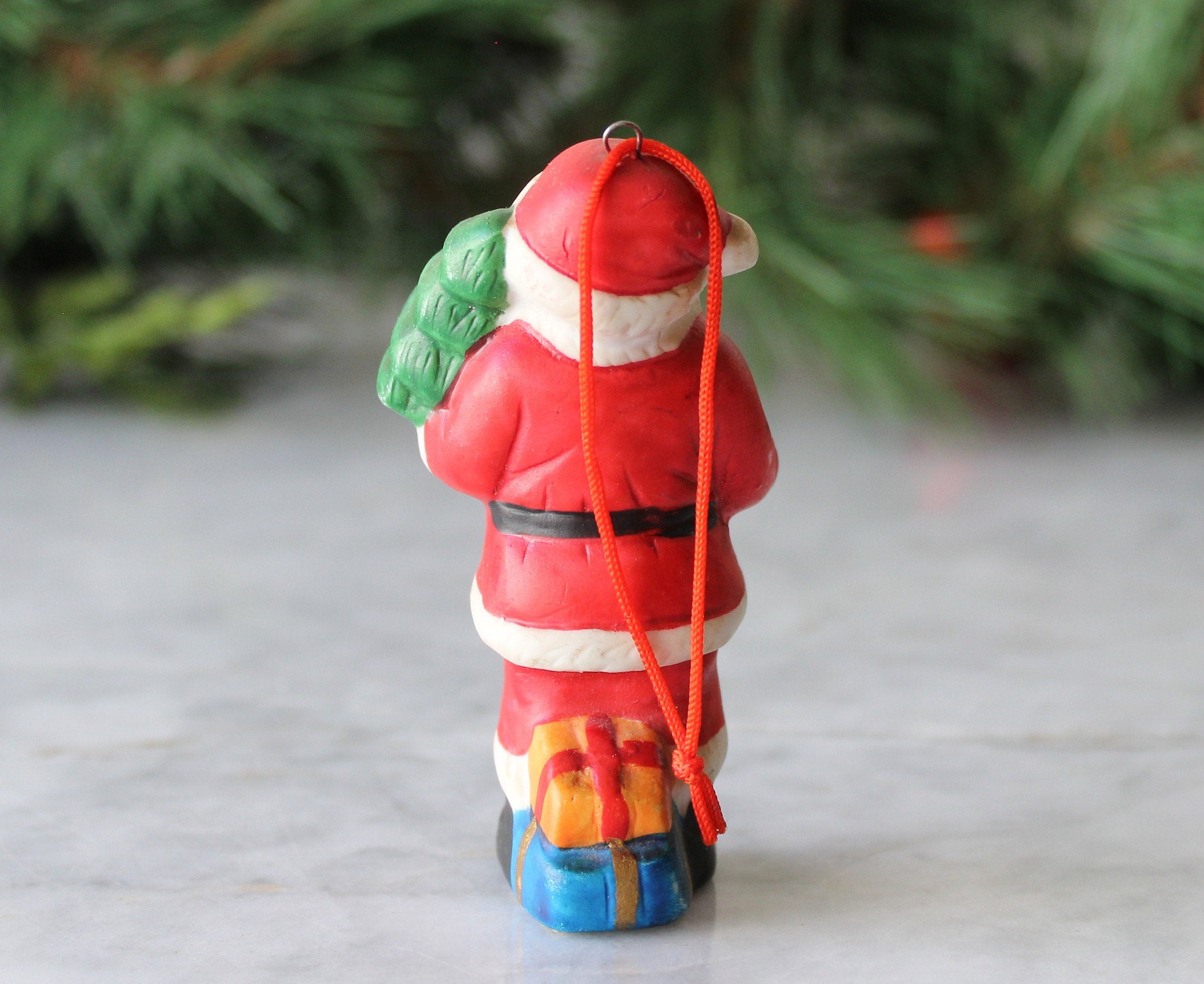 ヴィンテージクリスマスサンタクロースオーナメント - Etsy 日本