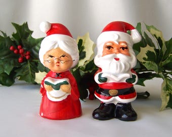 ヴィンテージのクリスマスサンタクロースの磁器製オーナメント - Etsy 日本