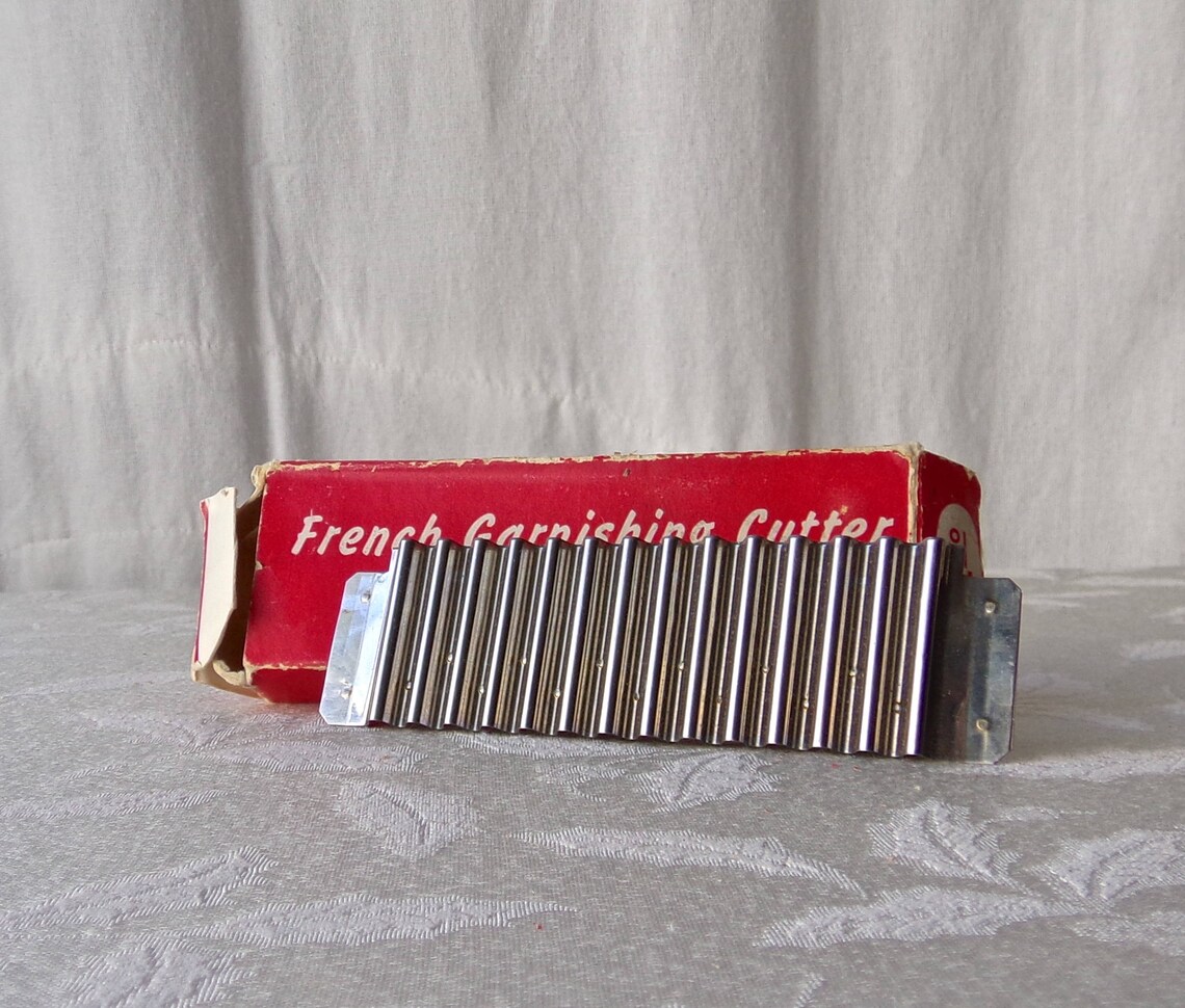 Vintage French Garnishing Cutter Mid Century Kitchen Tool Etsy