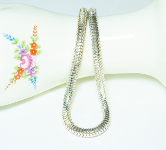 Sterling Necklace Rope Chain Milo Italy - image 3