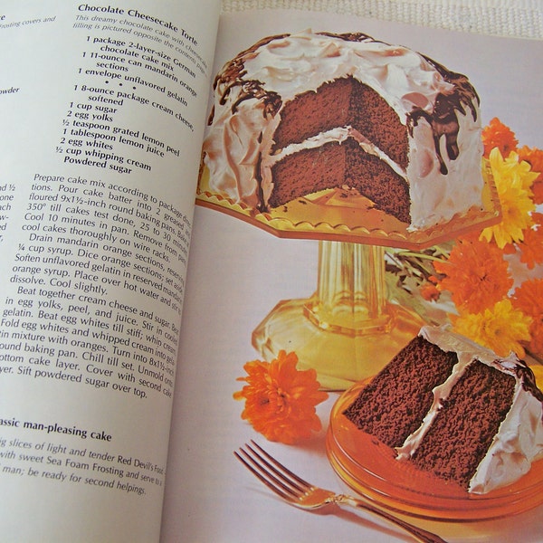 Dessert Cookbook Better Homes and Gardens 1973