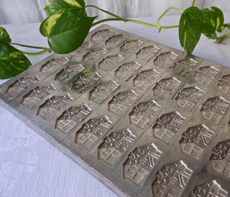 Chocolate House Mold 36 Pieces Etsy