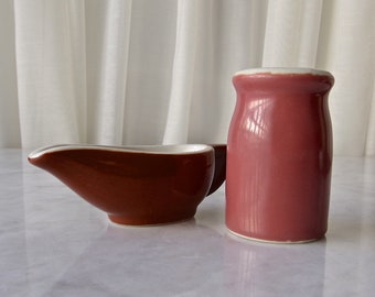 Vintage Hall Creamers z połowy wieku