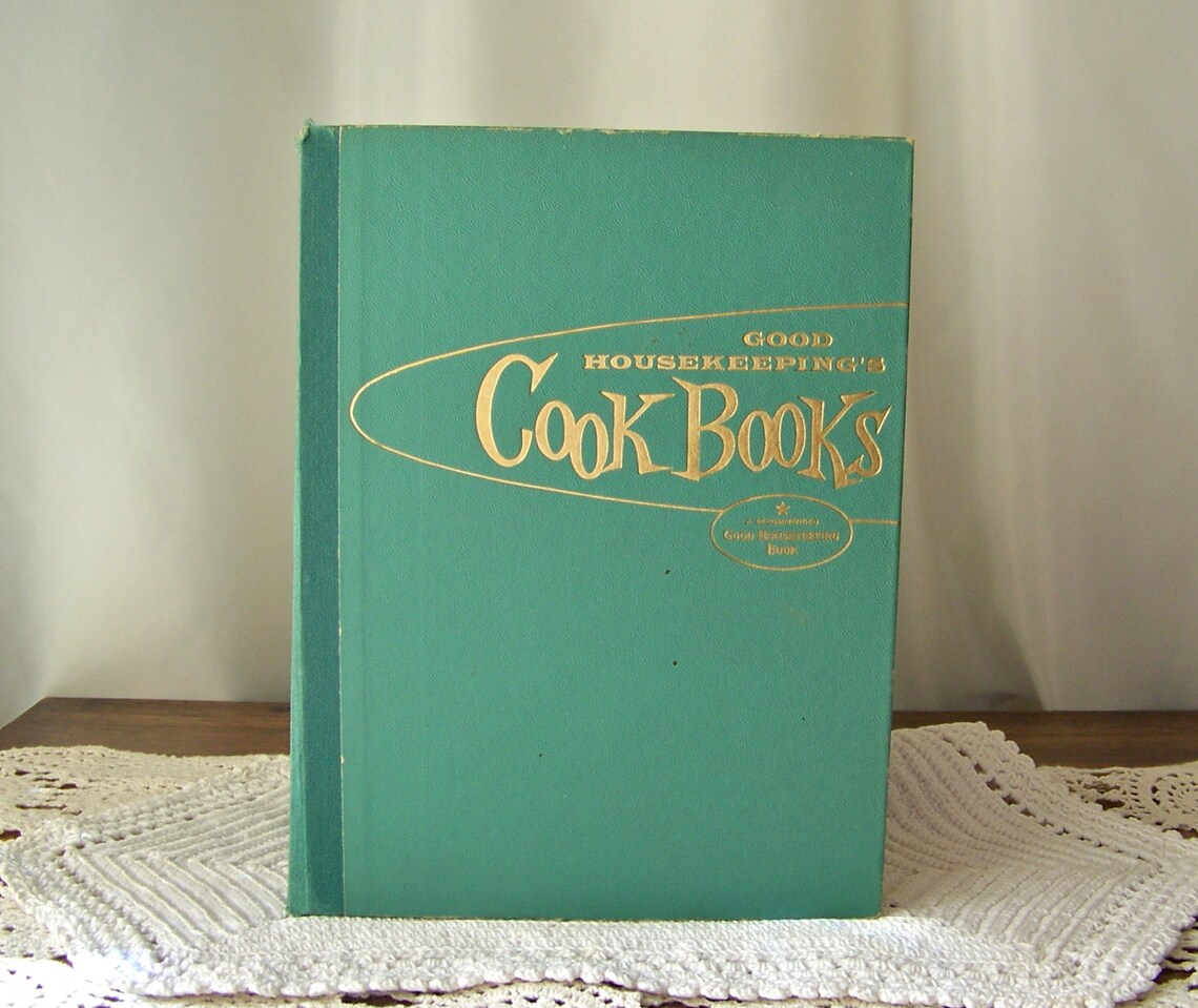 Vintage Good Housekeeping Cookbooks Green Binder 1950s RARE Etsy