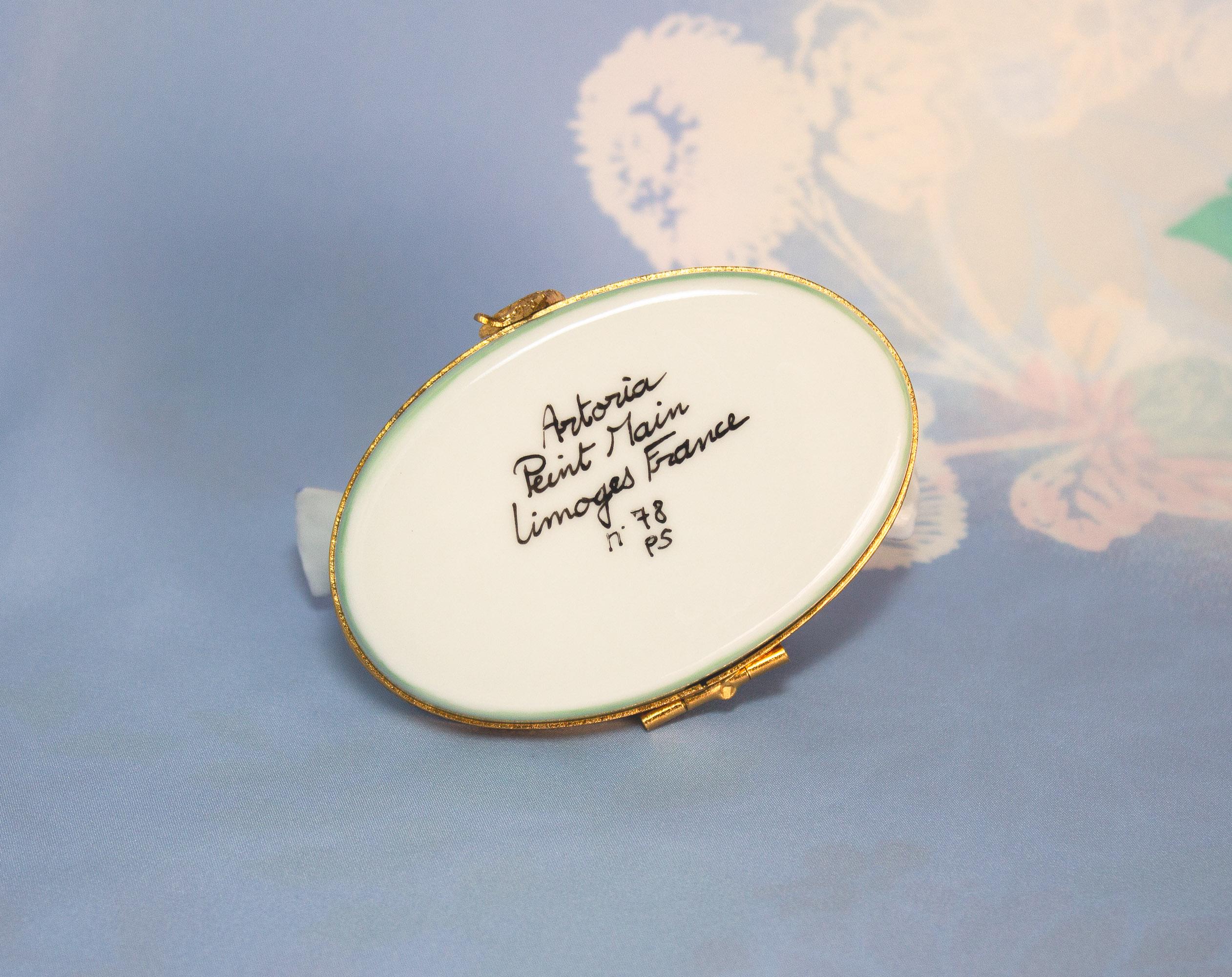 Vintage Love Birds Trinket Box, Limoges France - Etsy