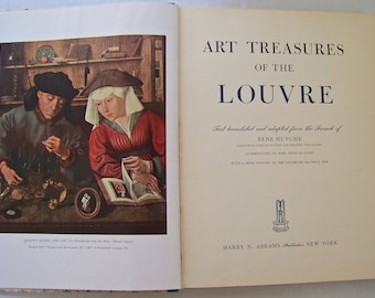 Art Book Treasures Of The Louvre 1951