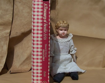 Vintage Instructional Craft Book Knit and Crochet