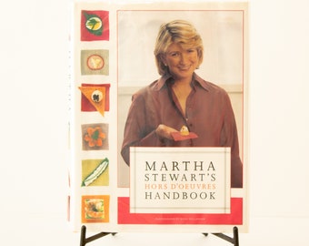 Martha Stewart's Hors D'oeuvres Handbook Vintage 1999