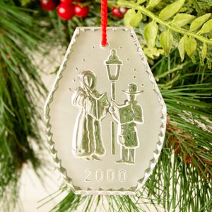 Vintage Waterford Crystal Carolers Ornament