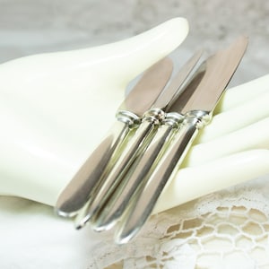 Vintage Silberplatte Buttermesser Käsestreicher 1901