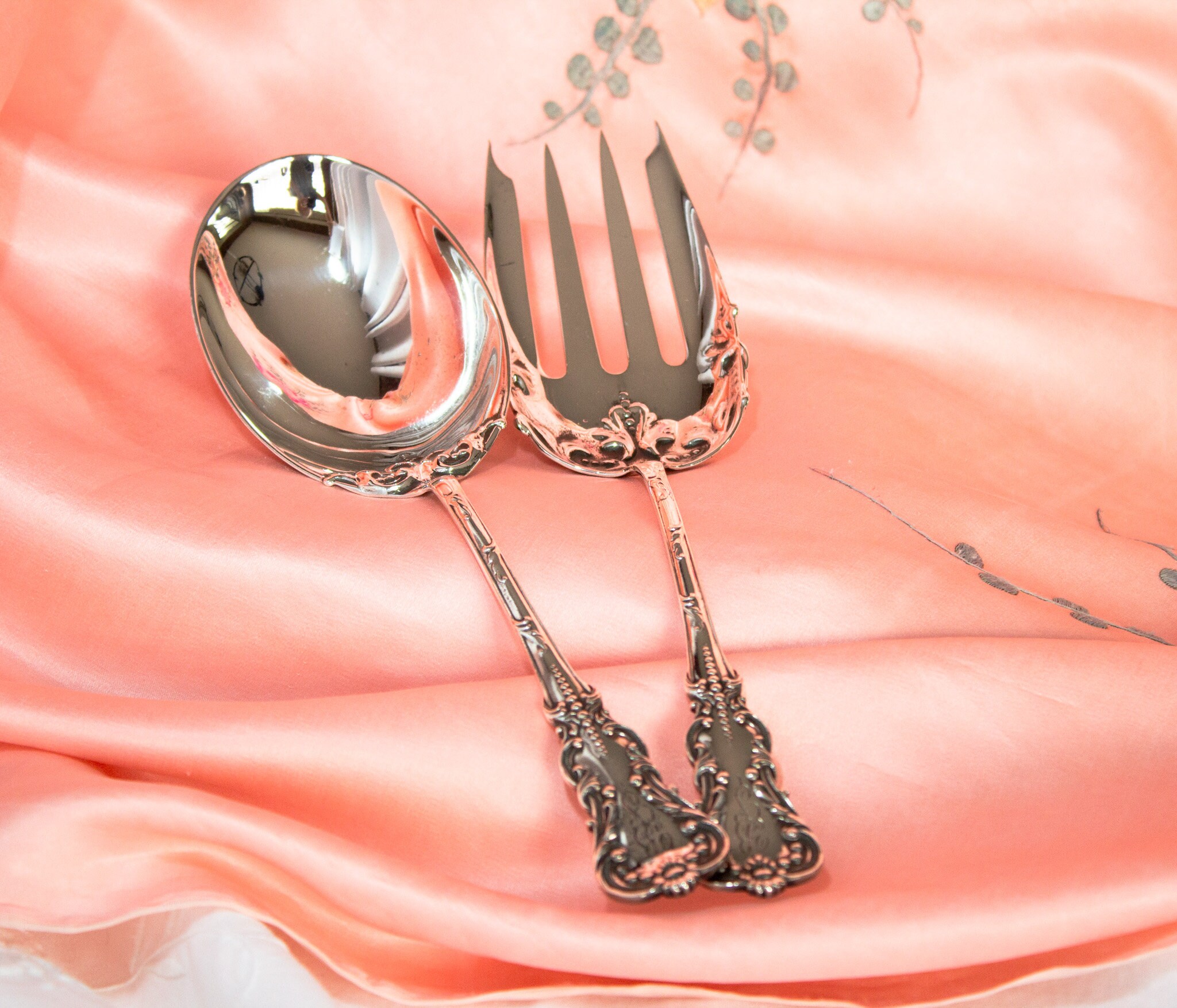 Vintage Sterling Fork and Spoon Set