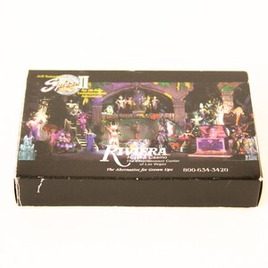 Baraja de cartas vintage, producción teatral de Splash en Las Vegas, década de 1980