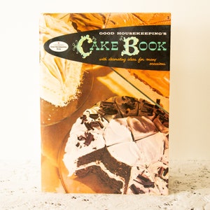 Vintage Cake Cookbook Good Housekeeping 1958