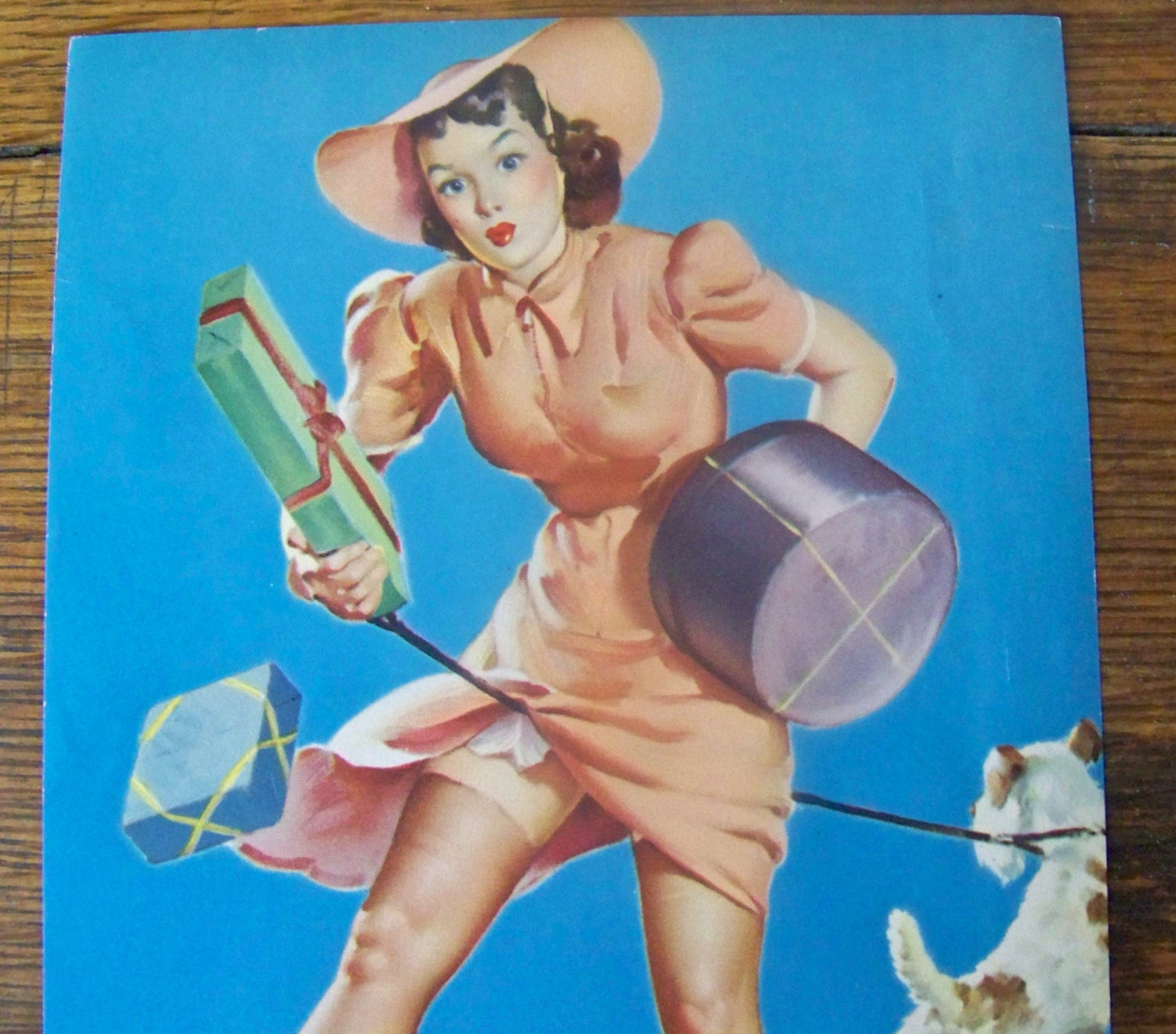 Vintage Pin up Calendar Girl Elvgren Etsy Vintage Pin up Calendar Girl Elvgren Etsy