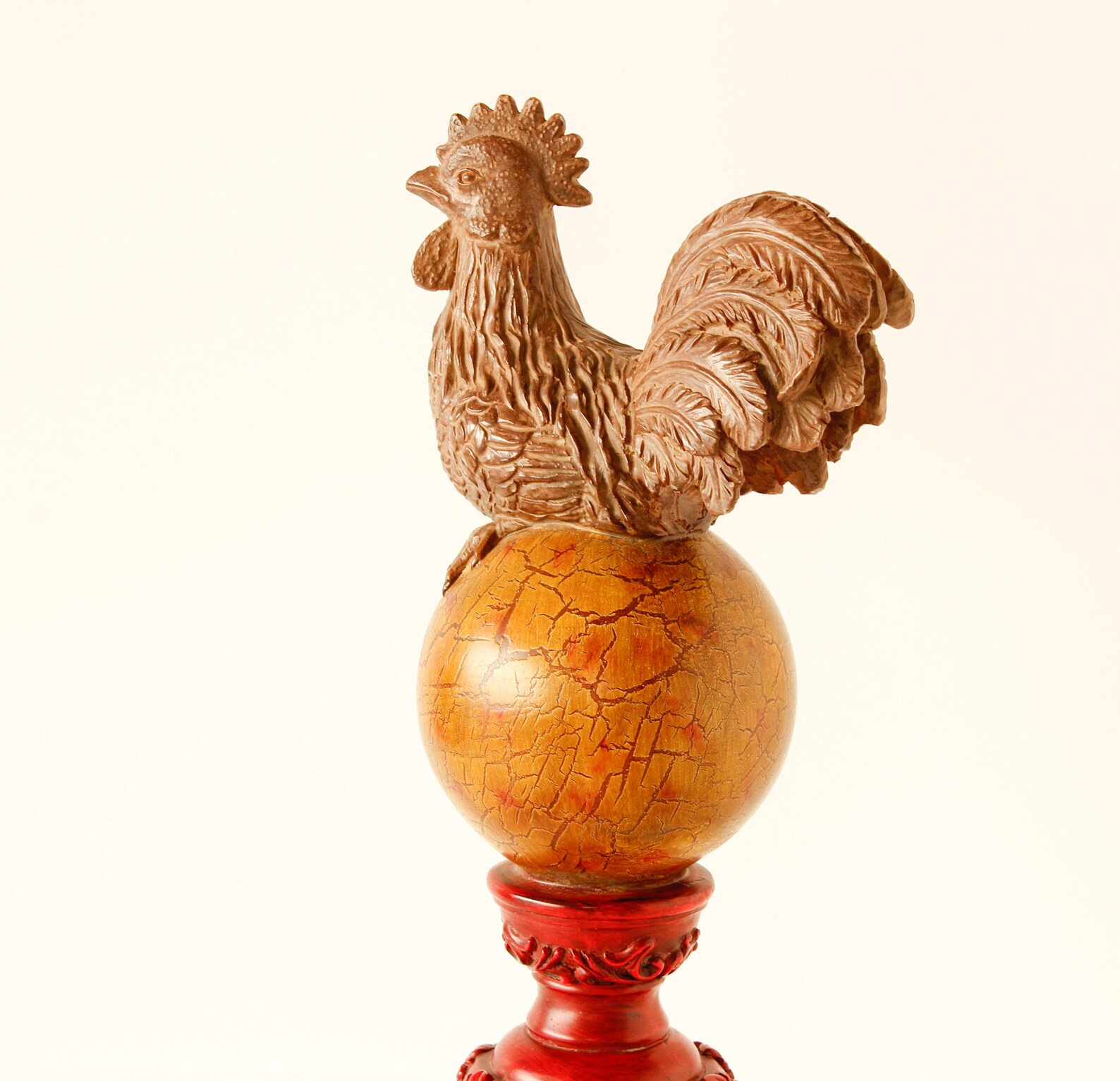 Vintage Rooster Statue Rustic Kitchen Door Stop Etsy