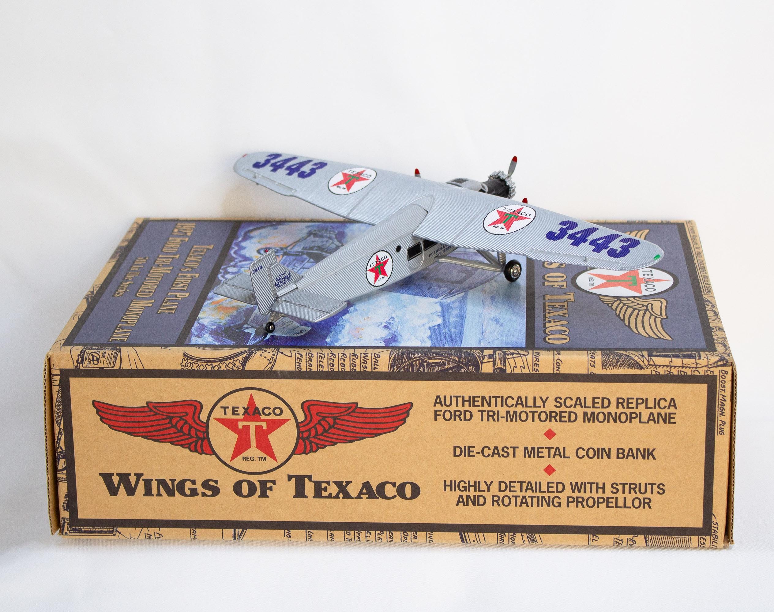 Ford Tri Motor 1927 Ford Texaco Collectable Airplanes Wings Of