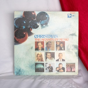 Vintage Christmas Vinyl Record The Season Of Music