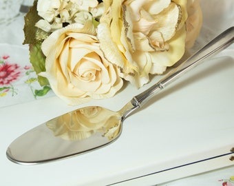 Vintage sterlingdessertserveerschaal in originele doos Deense jaren 1950
