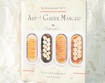 Vintage Professional Chef's Garnishing Cookbook 1993
