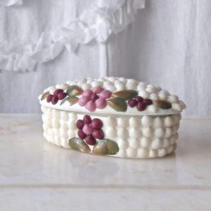 Vintage Seashell Trinket Box Hand Crafted