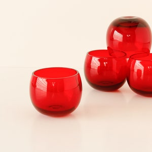 Vintage Cordial Glass Set of Four Barware
