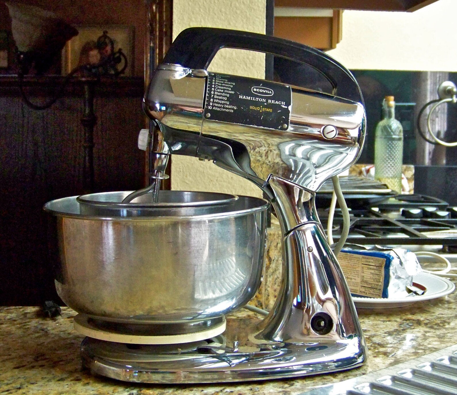Hamilton Beach Scovill Chrome Mixer 1938 RESERVED KAREN Etsy