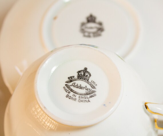 ヴィンテージ アダレイ ティーカップ＆ソーサー 秋の色彩 1960年代