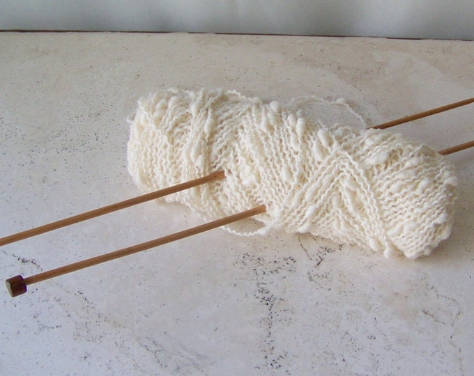 Vintage Wood Knitting Needles Size 5 Wool Knitting Needles Vintage