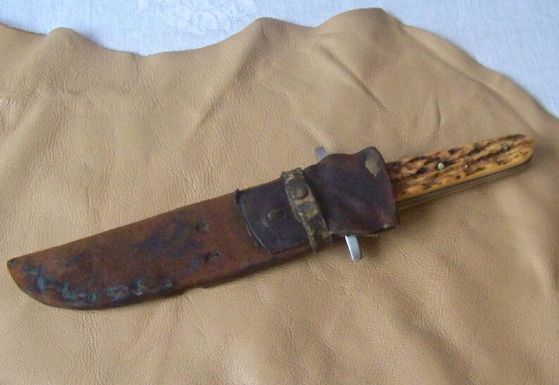 Antique Hunting Knife B. B. Knife Company Circa 18981902 Etsy