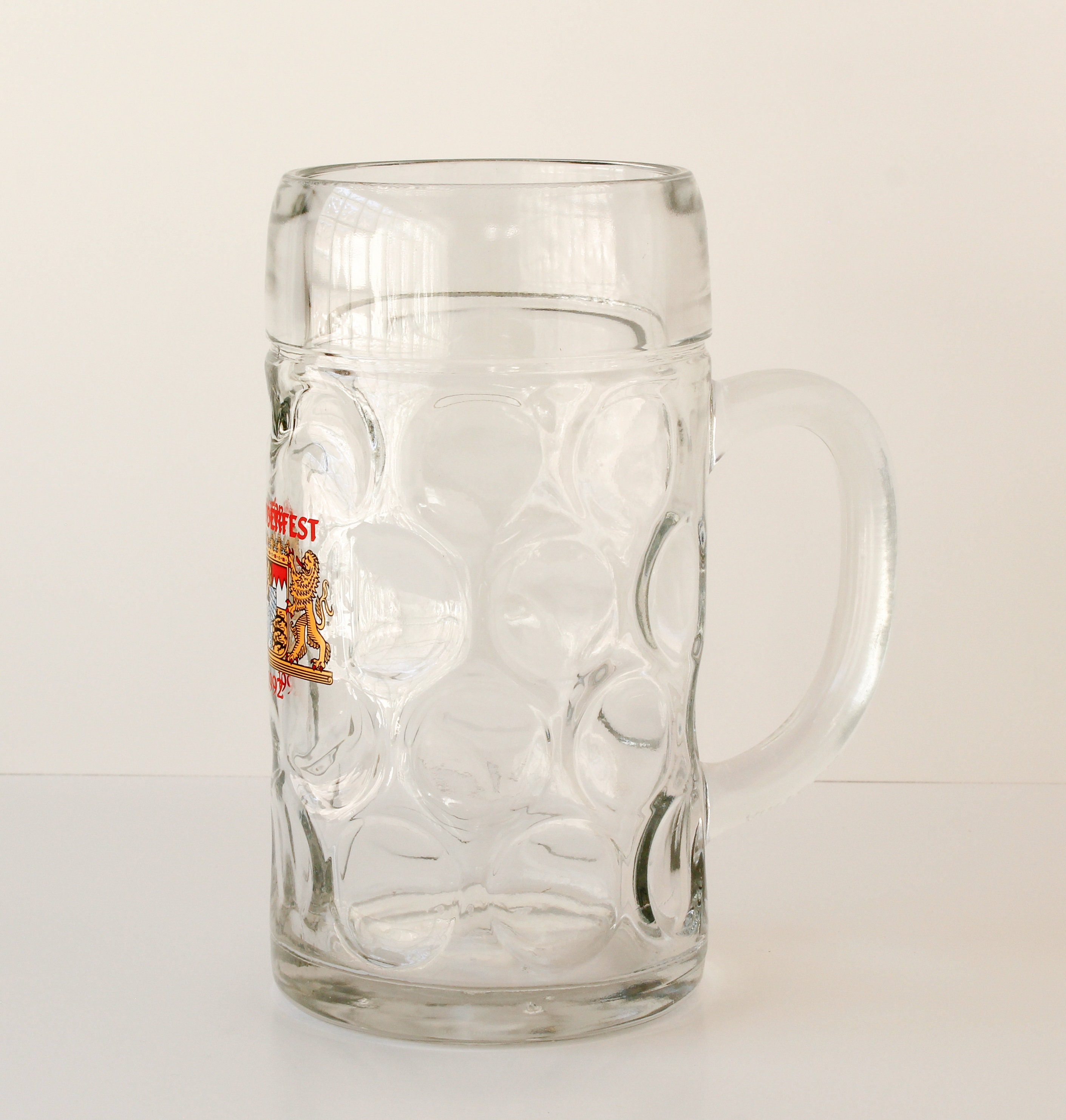 Vintage Huge Glass Beer Stein 1992 Oktoberfest Austria Etsy UK