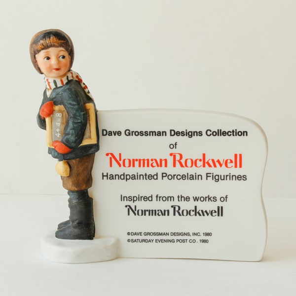 Norman Rockwell Figurines ©en porcelaine Dave Grossman Designs