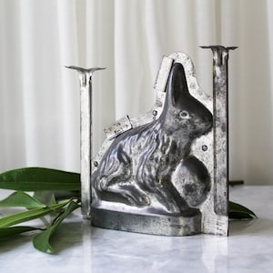 Vintage Rabbit Chocolate Mold Easter Bunny 1920s