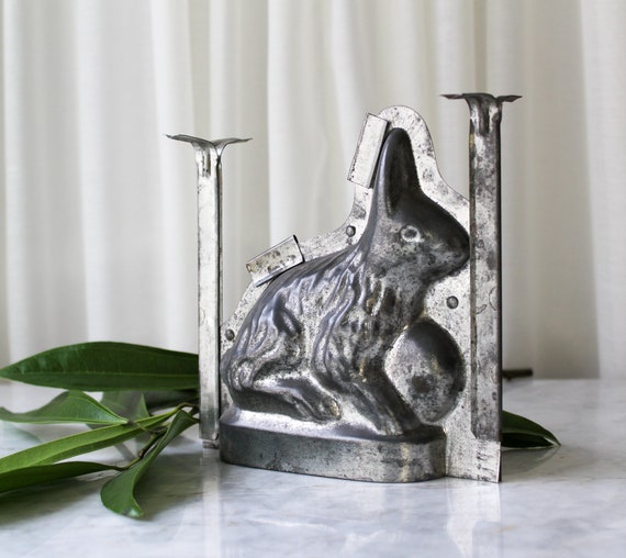 フランスアンティークラビットモールド ウサギ