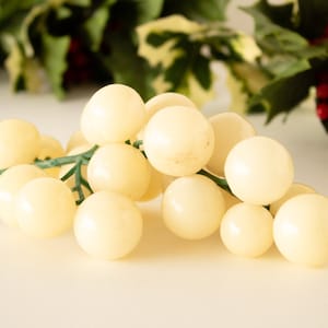 Vintage Marble Grape Cluster Mid-Century