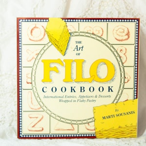 Vintage FIlo Cookbook Appetizers Hor D&#39;oeuvres