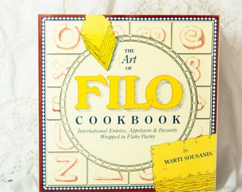 FIlo Cookbook Appetizers Food Presentation Hor D'oeuvres Vintage 1992