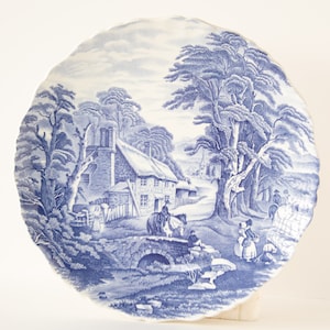 Vintage Old Foley Plate Staffordshire England