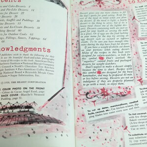 Vintage Book Of Delectable Desserts Good Housekeeping Cookbook 1958
Fabulous Desserts With Step-by-Step Directions.
Some Recipes For Weight Watchers.
The booklet measures 8 1/2 by 6 inches.
Good condition, slight signs of wear and use; NO Stains.
Clean white pages.