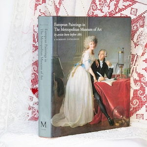 Vintage Art Book European Paintings At The Metropolitan Museum