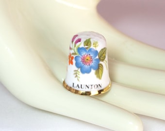 Vintage Launton Thimble, en by i England