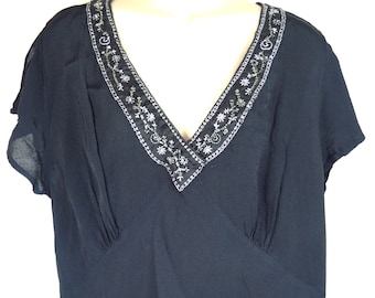 Rayon Evening Top