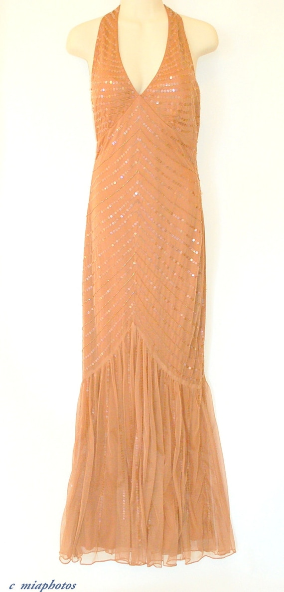 Exquisite Vintage Evening Gown - image 4